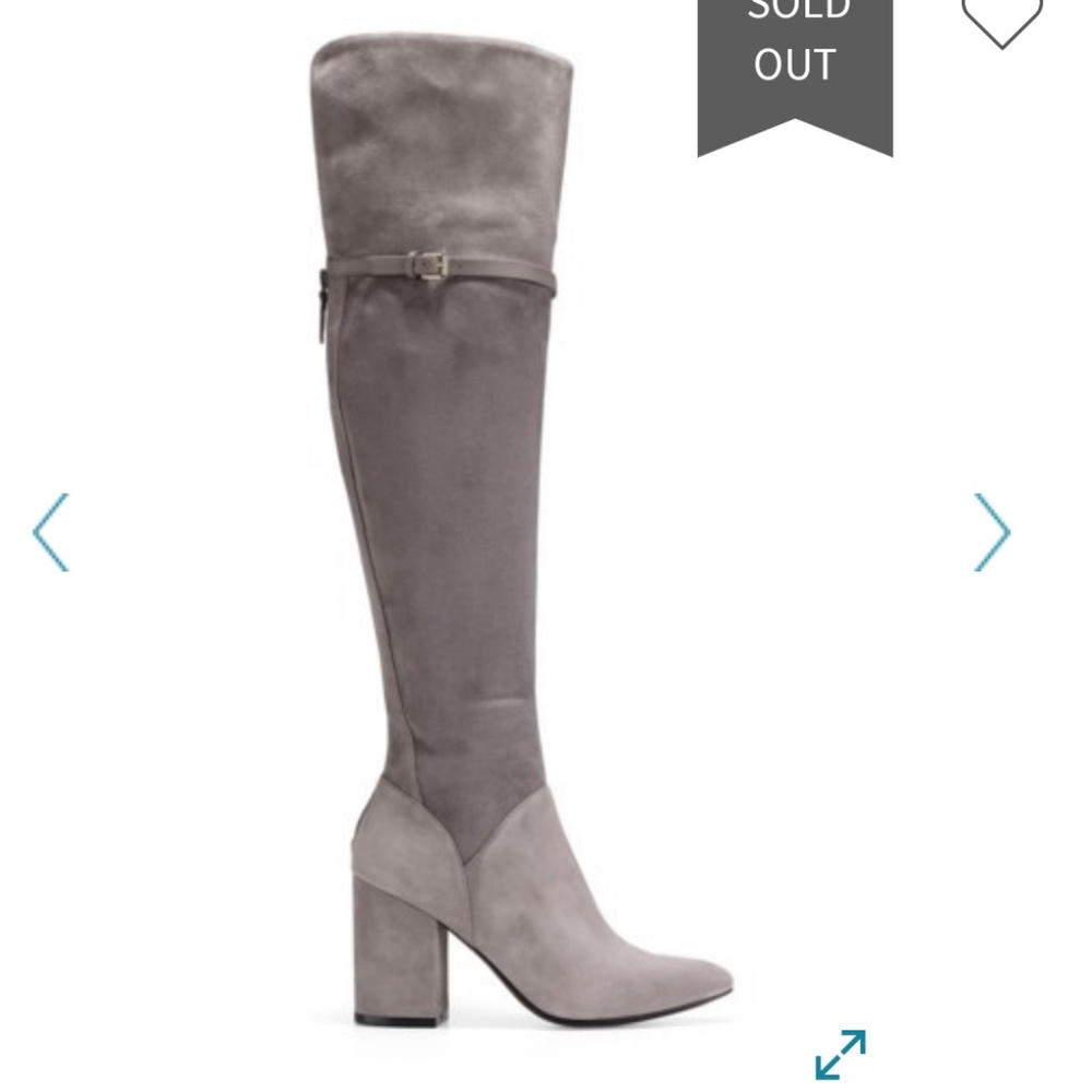 Cole Haan Over the Knee Suede Boots